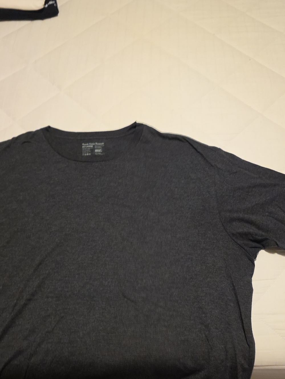 Men's Short Sleeve Crew Tee - Dark Charcoal